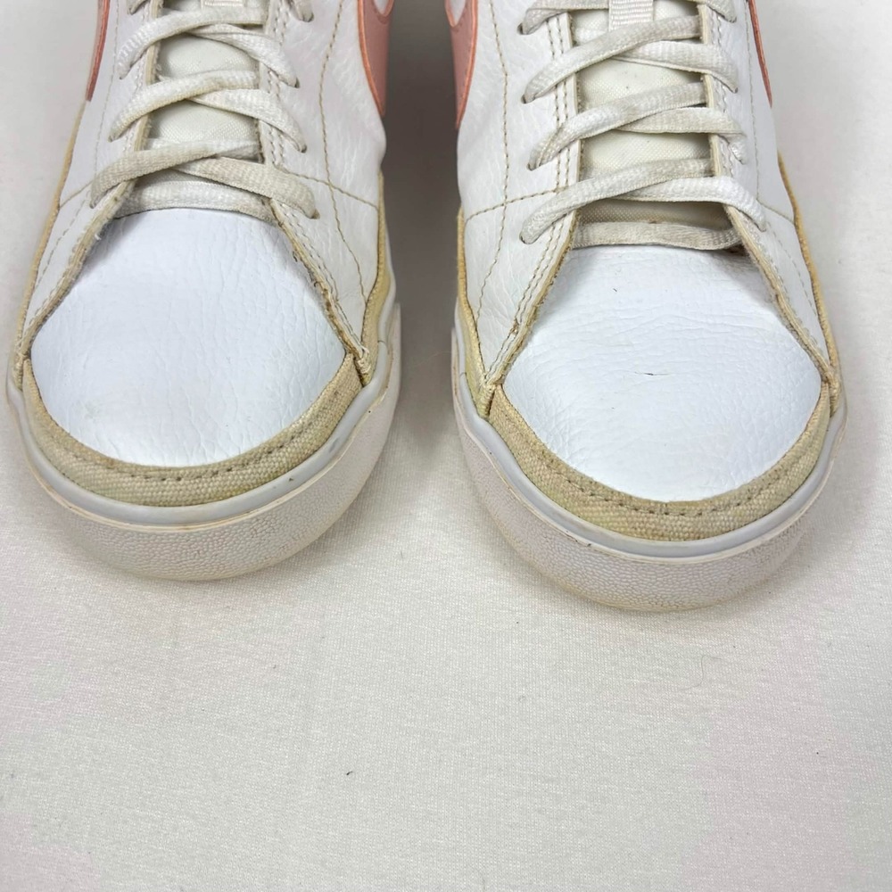 GUC Nike Court Legacy White Rose Whisper Sneaker Woman's Size 9 - Picture 8 of 13